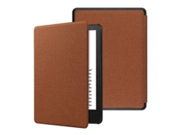 Capa de Couro PU para Kindle Paperwhite 6 12th 2024 com Auto Wake/Sleep | S/MARCA