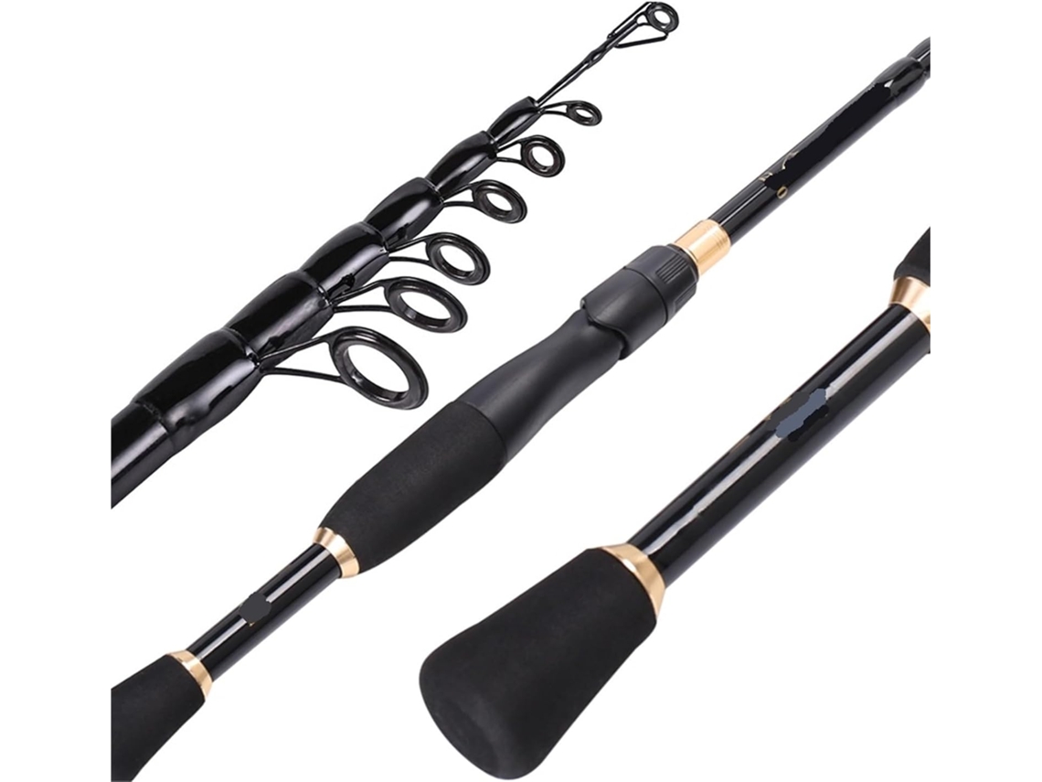 Vara de Pesca Ultraleve Fibra Carbono 2,1 M S/MARCA