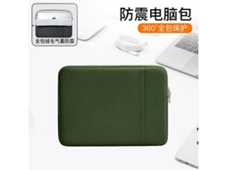 Bolsa Para Portátil Lurelia, Compatível Com Portáteis/tablets Até 15,6", Verde, Poliéster, Proteção Antiquedas
