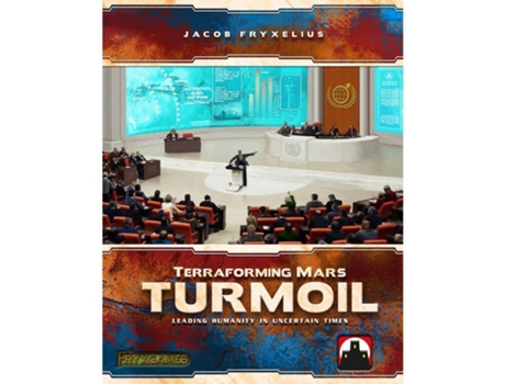 Jogo de Tabuleiro  Terraforming Mars: Turmoil (Inglês - Idade Mínima: 12)