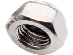 Porcas De Aço Inoxidável Com Inserto Sextavado Nylon 2 5 10 50 M10, 5 Peças