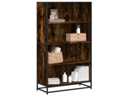 Vidaxl Estante 80,5x35x139 Cm Derivados De Madeira Carvalho Fumado