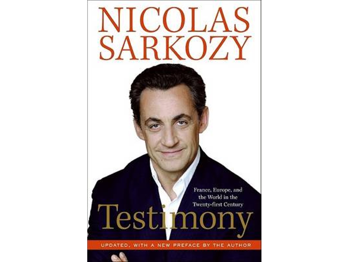 Livro Testimony de Nicolas Sarkozy (Inglês)