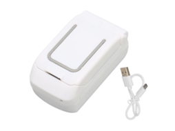 Mini telefone flip com tela oled 0,66 Pulgadas, Bluetooth, bateria 300 Mah, branco, idosos