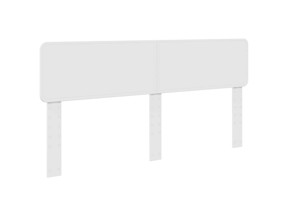 Cabeceira Branco Brilhante 180 Cm Madeira Processada MAISON EXCLUSIVE