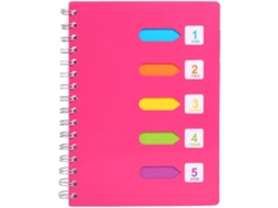 Cuaderno De 5 Asignaturas Con Espiral (a5)
