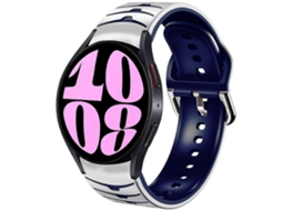 Pulseira De Relógio De Silicone Com Textura Curva