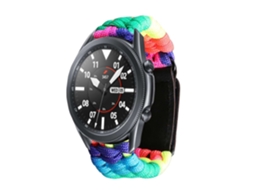 Bracelete Fossil gen 6 Pulseira corda trançada Rainbow