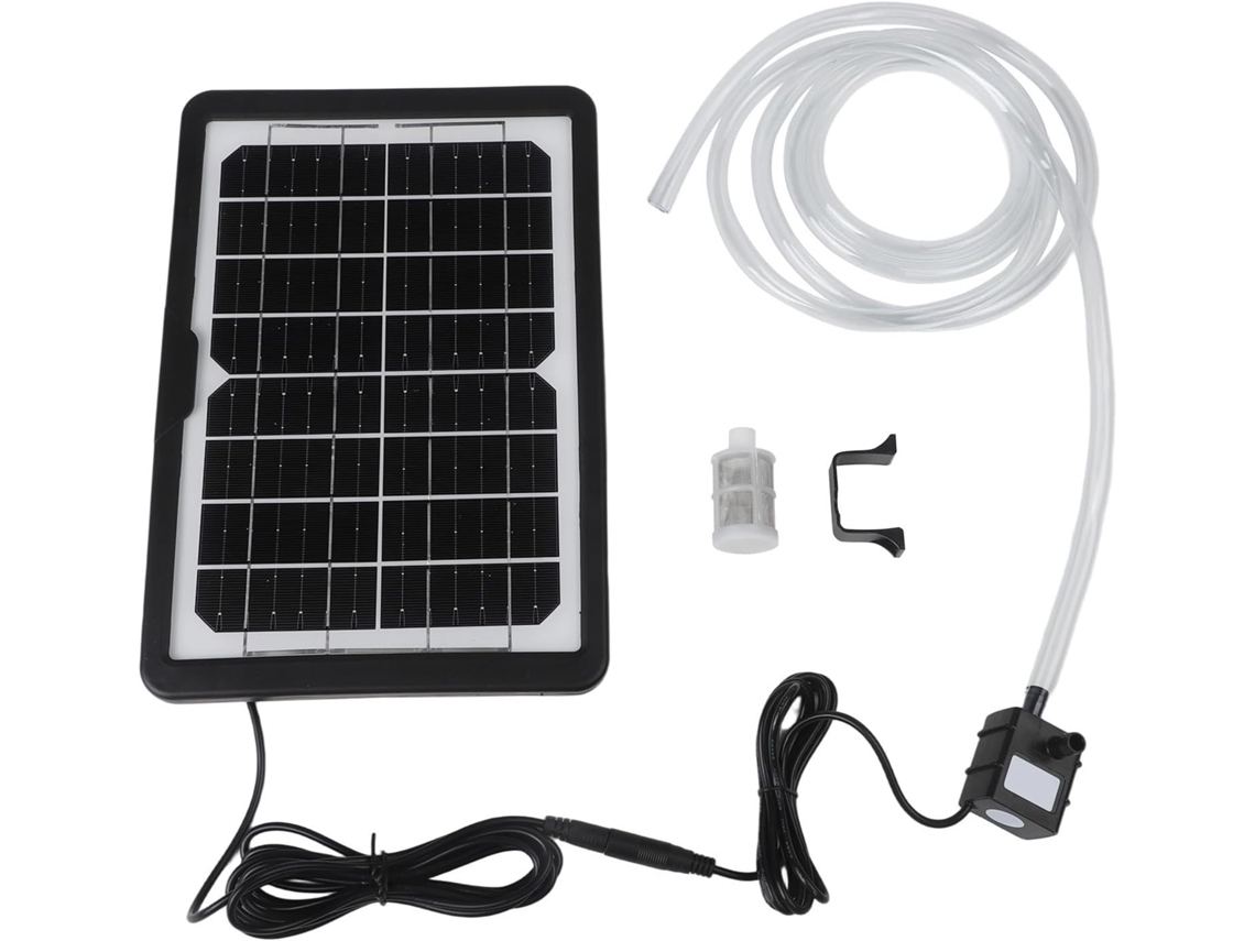 Bomba Solar 6 9 Para Fonte De Água Wv - Exterior Com Filtro E Mangueira