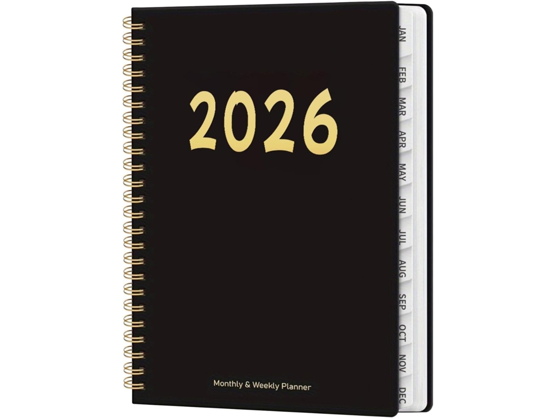 Agenda 2026 Bloc-notes D'emploi Du Temps 12 Mois