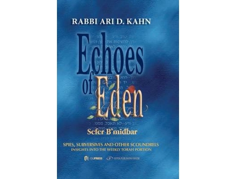 Livro Echoes of Eden Sefer Bamidbar de Rabbi Ari Khan (Inglês - Capa Dura)