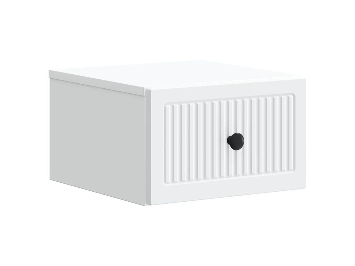 Maison Exclusive - Gabinete De Canto Montado Na Parede Branco 33 X 34,5 X 20 Cm