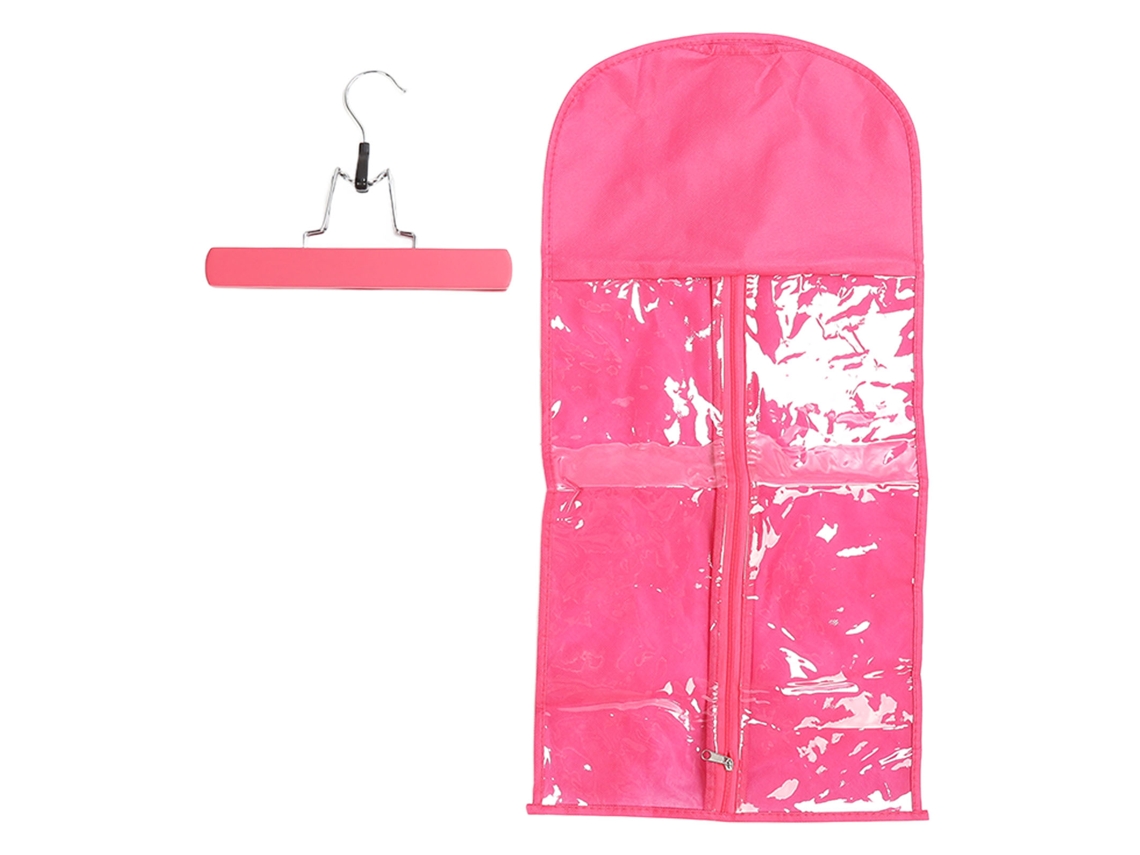Bolsas De Armazenamento De Perucas Antipoluição Com Gancho Para Extensões De Cabelo