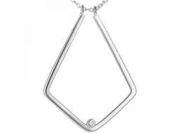 2026-colgante De Collar Para Anillos De Plata Joyería Para Mujer Esposa Novia Con Porta Anillos Wuo Plata