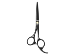 2026 tijeras Profesionales para Peluquería Y Corte de Pelo 5.5" Estilo de Salón Plano Negro
