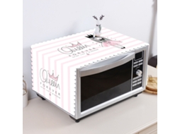 Toalha de Cobertura para Microondas e Forno À Prova de Óleo e Poeira Nórdico 35x100cm S/MARCA