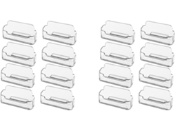 Conjunto de 16 Porta cartões de Visita para Escritório, Suporte em Acrílico Transparente. SFUSHOS