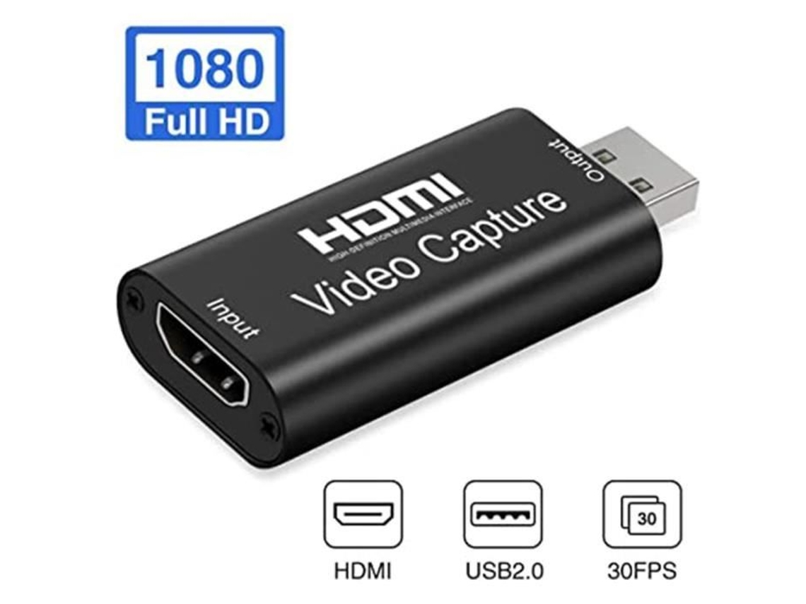 Placa De Captura De Vídeo Pg2601 Hdmi Para Usb 1080p 15 Metros Gravação De Áudio/vídeo Generique