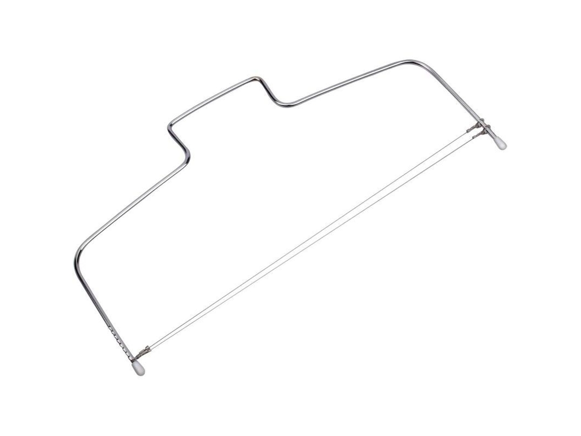 Fatiador de Bolo Nova Line Ajustável com Fios Duplos, Inox, 8 Modos de Espessura