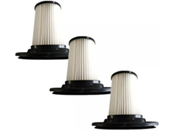 Conjunto De 3 Filtros Reposição Para Aspirador Pó Vertical E Portátil