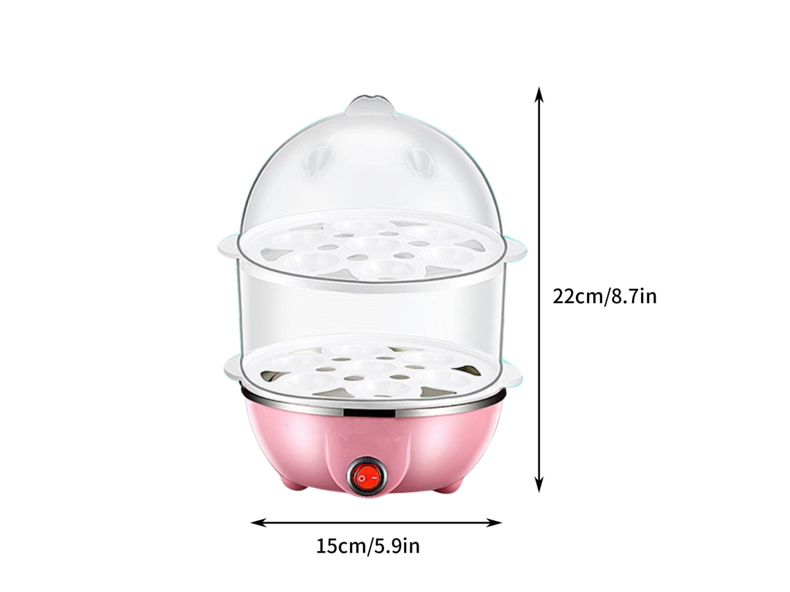 Cozedor De Ovos Com Capacidade Para 14 E Função Desligamento Automático (rosa)-aquaforge