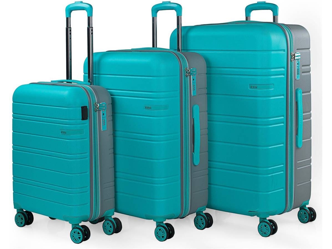 Conjunto de Malas de Viagem JASLEN 171200 Azul (140 L)