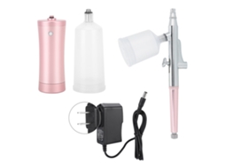 Kit De Airbrush Multifuncional Com Compressor Portátil Para Pintura De Unhas E Decoração