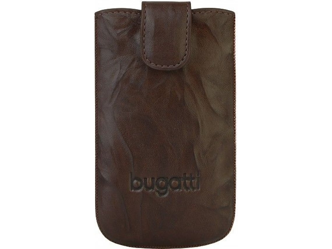 Capa iPhone 5, 5s, SE BUGATTI SlimLeather Castanho