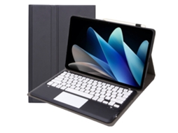 Capa de Teclado Bluetooth para Vivo Pad 3 Pro 13 com controlo por toque, preto e branco XIAOMOYU