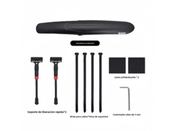 Lurelia Para-lamas Para Mtb 7,6cm, 26 A Ajustável