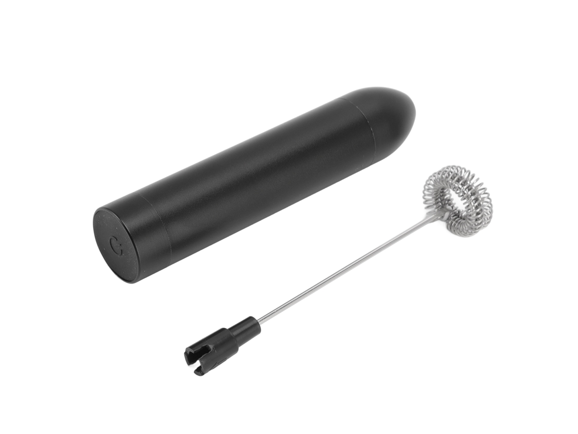 Espumador de Leite Elétrico Portátil de Inox e Abs Multifuncional com Motor de Alta Velocidade para Cozinha