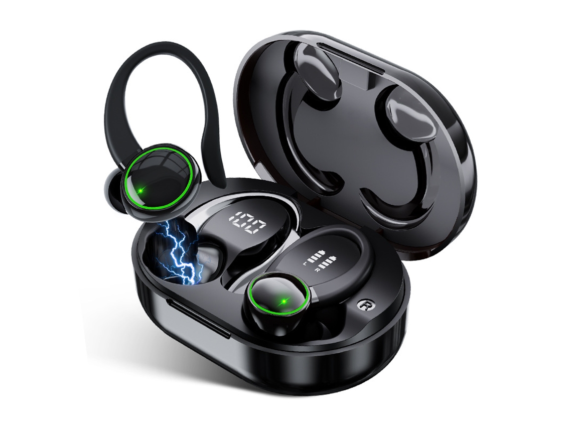 Fones De Ouvido Bluetooth 5.3 Para Capacete Com Cancelamento De Ruído E Som Estéreo Touch Zeuxo