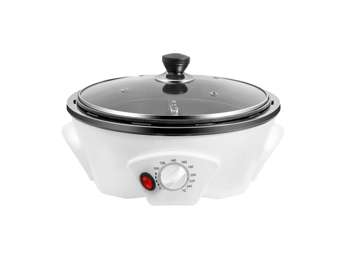 Torrador De Grã£os De Cafã© 1200w 220 240v 500g 240â°c, Dimensãµes 32x12cm Oem