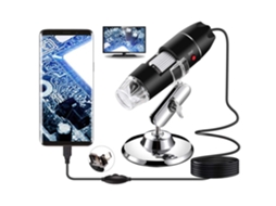 Endoscópio Portátil Bysameyee Com Ampliação De 40x 1000x, Microscópio Digital De 8 Leds, Para Windows 7/8/10, Mac, Linux, Android Zeuxo (com Otg)
