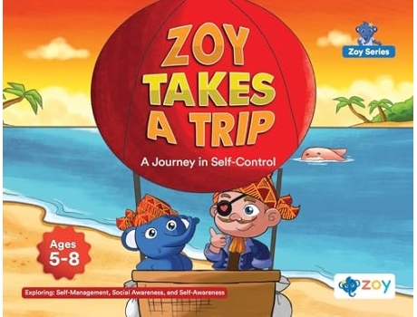 Livro Zoy Takes a Trip A Journey in Self-Control de Zoy LLC (Inglês)