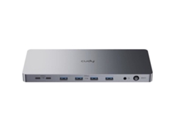 Estação De Anexação Cudy Cs700 Duplo Ecrã 4k 60 Hz 13 Em 1 Usb C 10 Gbit/s