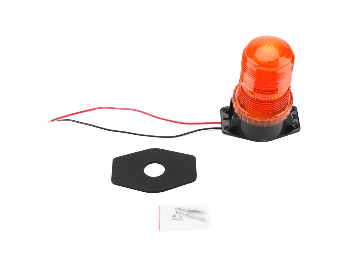 Luz De Alerta Para Empilhadeiras 30 Leds Intermitente Rotativa 10-110v