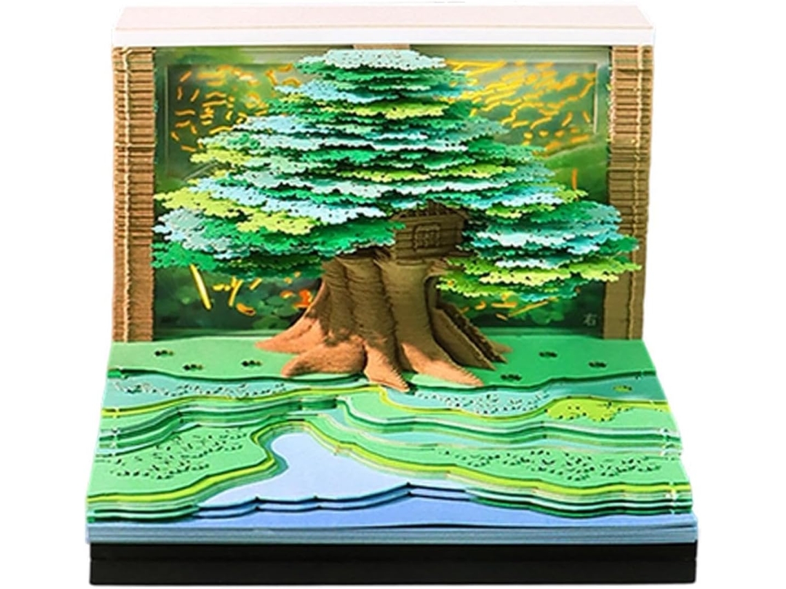 Calendrier 3d 2027 Bloc-notes Lumineux En Forme D'arbre