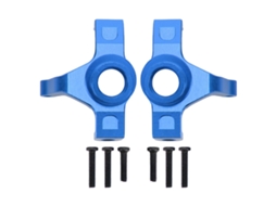 Mali 2 Peças Copo de Direção de Liga de Alumínio para Carro Rc Mjx 16208 16207 16210 1/16 Azul Escuro