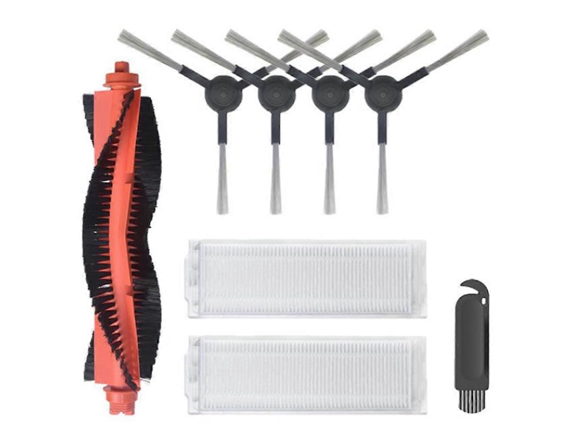 Acessórios Para Aspirador Robô Xiaomi Mijia Mop Pro Styj02ym/viomi V2 Pro/v3: Escova Principal/lateral E Filtro Hepa.