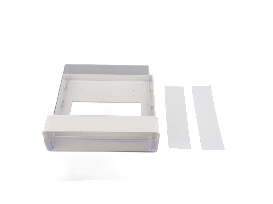 Gaveta Oculta sob a Mesa com Organizador Branco 23cm S/MARCA