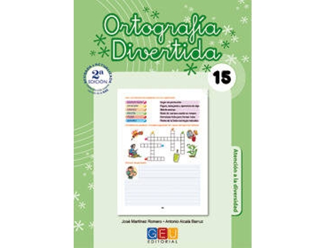 Livro Ortografía Divertida 15 de José Martínez Romero