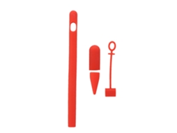 Capa Para Caneta (protege A Tampa Da Caneta, Armazena A Ponta) Adequada Para Capa De Silicone Apple Pencil 1ª Geração