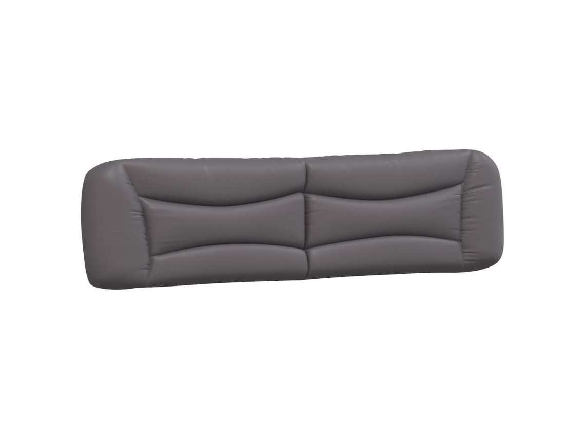 Headboard Cushion, Headboard Cushions Vidaxl Cinzeto Couro Artificial (200 Cm)