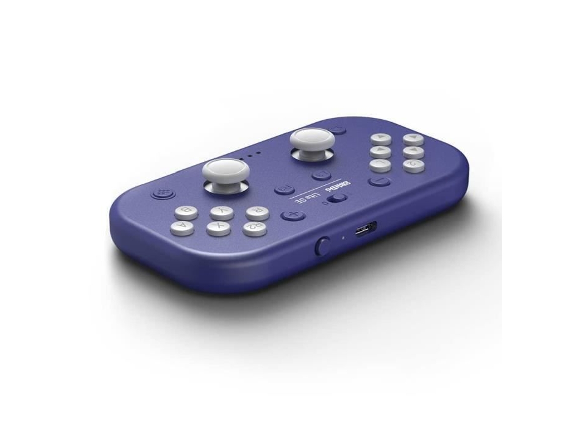 Comando Bluetooth para Nintendo Switch 8Bitdo Lite Se Purple Edition