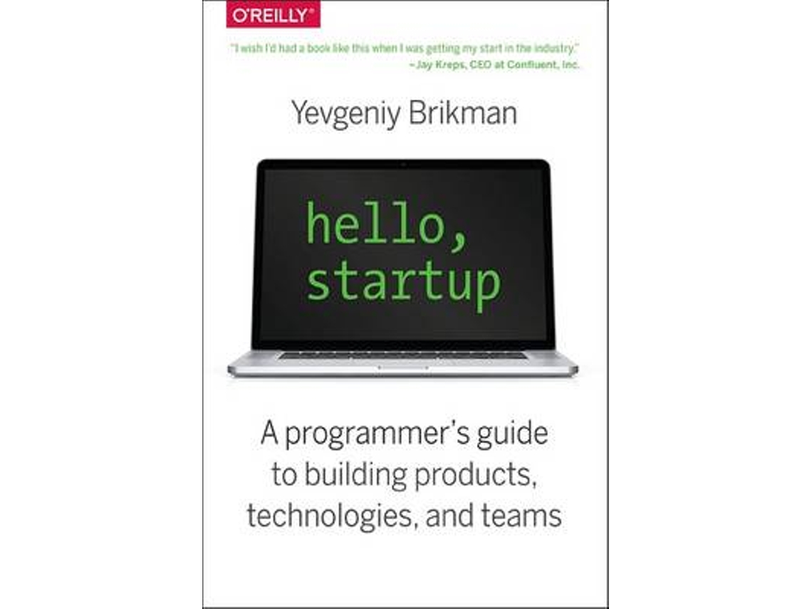 Livro Hello, Startup de Yevgeniy Brikman (Inglês)