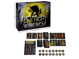 Jogo De Tabuleiro/cartas "one Night Ultimate Werewolf", Para 3 A 10 Jogadores. Duração: 10 Minutos.