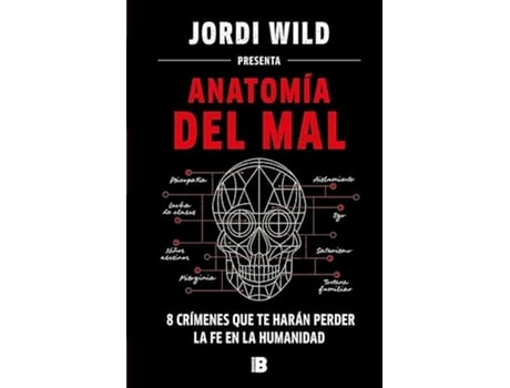 Livro Anatomía del mal 8 crímenes que te harán perder la fe en la humanidad de Jordi Wild (Espanhol - Capa Dura)
