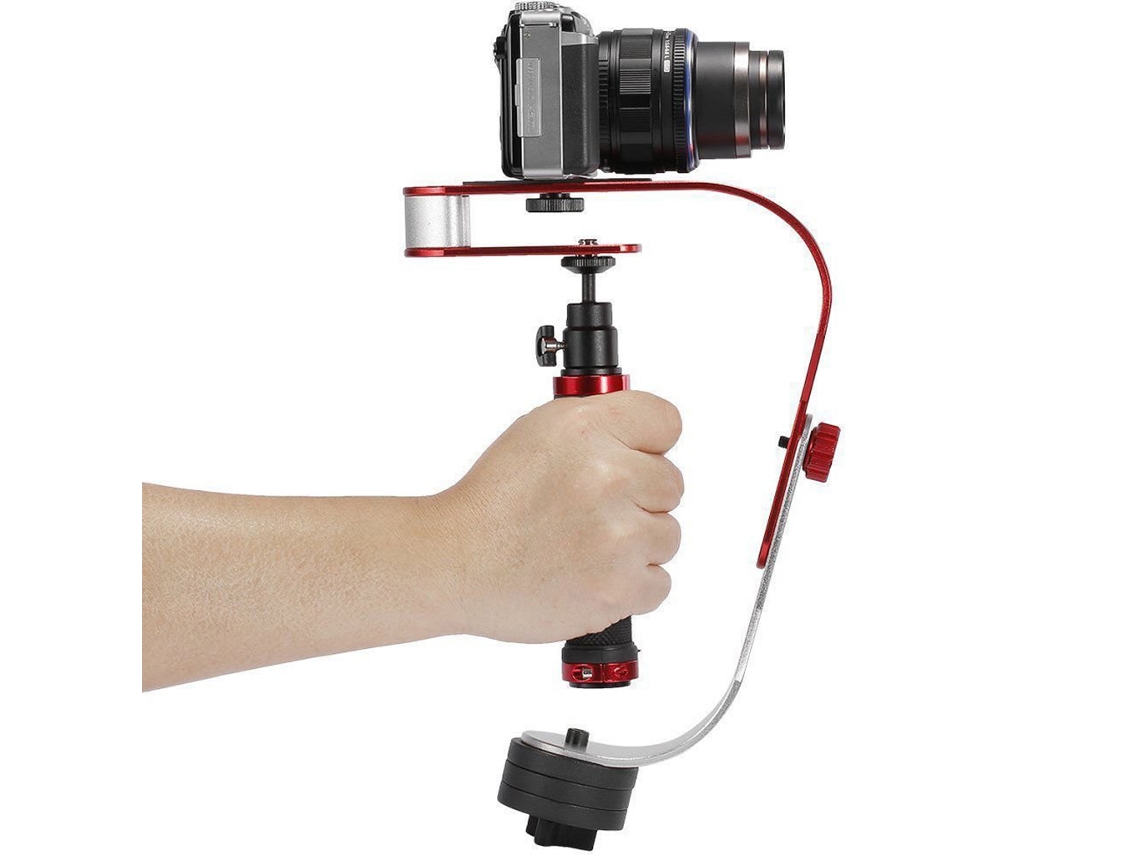 Suporte Multifuncional para Celular com Tripé, Estabilizador e Alça Selfie AQUAFORGE