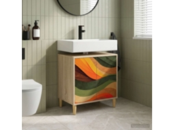 Vidaxl Armário De Banheiro Bonn Sonoma 60 X 40 X 60 Cm
